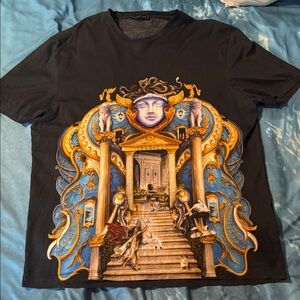 Versace Black and Blue T-Shirt